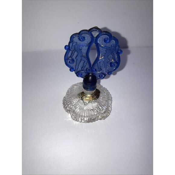 Vintage Empty Dogwood Demi-Decanter, Apple Blossom Cologne - Picture 4 of 4